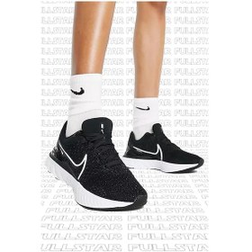 Resim Nike React İnfinity Run Flyknit 3 Running Shoes Black Yürüyüş Koşu Ayakkabısı Siyah 