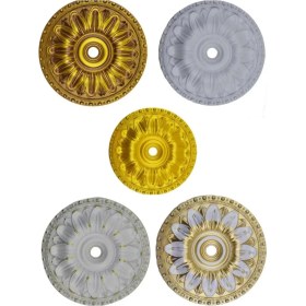 Resim Bazaar Avm 40X40 cm Oval Dekoratif Avize Göbeği 