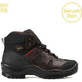 Resim Grisport Gerçek Deri Vibram Taban Waterproof Erkek Trekking Bot Ve Ayakkabısı 10662D5G Kahverengi 