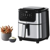 Resim AboutThePerfect 8 programlı, 4.5 L sepet, 3.5 L kızartma kapasiteli sıcak hava fritözü 