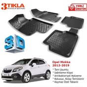 Resim Opel Mokka 2012-2019 Premium 3d Havuzlu Paspas Seti 