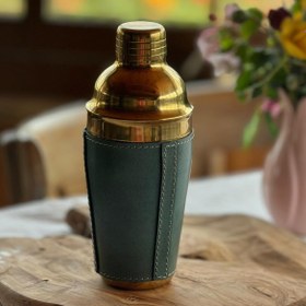 Resim Asgard Hakiki Deri & Titanyum Kaplama Paslanmaz Çelik Shaker 500 cc 