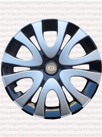 Resim Kia 15 Inc Siyahgri Renkli Jant Kapağı Kırılmaz 4adet 5730g6kia 