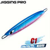 Resim Yavaş Jigging, Batma ve Tekne Balıkçılığı için Yumuşak Yemlerle JIGGINGPRO 40G, 60G, 80G C1 Deniz Balıkçılığı Yemleri. 