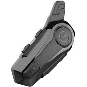 Resim Vkemall Motosiklet Kasklarına Uygun Bluetooth İnterkom Kulaklığı Sadece Ön Ve Arka Koltuk İnterkomunu Destekler 