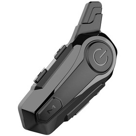 Resim Vkemall Motosiklet Kasklarına Uygun Bluetooth İnterkom Kulaklığı Sadece Ön Ve Arka Koltuk İnterkomunu Destekler 