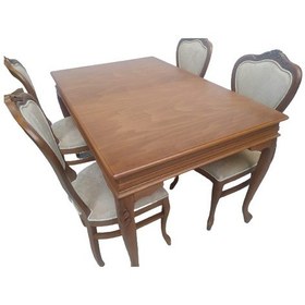 Resim Bengimobilya Masa Retro Ayak Model-Sandalye Kayın Torna Aslan Iskelet Parlak C 