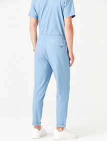 Resim 03 Erkek Duble Paça Scrub Alt - Kozmik Mavi - M 