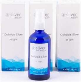 Resim Gümüş Suyu Sprey 23 Ppm 100Ml Cam 3Lü Set Hydrasense Kolloidal 