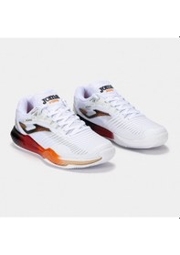 Resim Joma Point Erkek Beyaz Toprak Kort Tenis Ayakkabısı Tpoıs2532c Beyaz 
