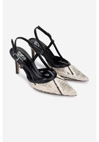 Resim Valmenti Kadın Siyah Topuklu Ayakkabı 654 182 Bn Ayk Y25 Sıyah Siyah 