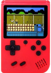 Resim Hfambition 3.0 İnç Renkli Ekranlı 400 Klasik Oyunlu Retro Oyun Konsolu - Tv Desteği, Taşınabilir, Kırmızı 