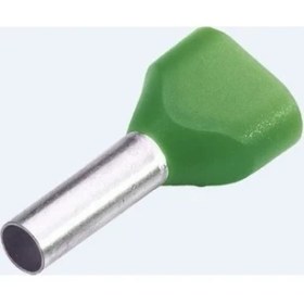 Resim Izoleli Çift Giriş Yüksük 2x0,75 mm Mavi 400 Adet Paket 