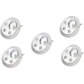 Resim 5'li Çaydanlık Iç Süzgeç Seti, Demlik Içi Çay Süzgeçleri 