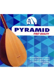 Resim Hype Store Pyramid Premium Kalite Kısa Sap Bağlama Teli 0.18 mm 