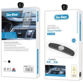 Resim Go Des GD-HD929 Magnetik Düz Zemin Araç Telefon Tutacağı - Siyah 
