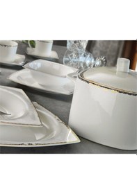 Resim Ar Yıldız 31002 Prestıge Bone 83 Parça Yemek Takımı 