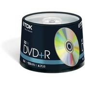 Resim TDK DVD+R 4.7GB 16X 50 Cakebox 