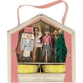 Resim Meri Meri - Nutcracker Cupcake Kit 