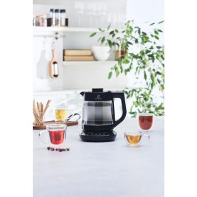 Resim Karaca Çay, Mama Suyu ve Kettle 3 In 1 Konuşan Cam Çay Makinesi Aile Boyu Kapasite 1700W 