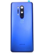 Resim Oneplus 8 Pro Arka Pil Batarya Kapağı Cam Kamera Lensli IN2023 M 