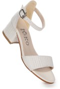 Resim Kiko Kids Alexa Günlük Kız Çocuk 3 Cm Topuklu Sandalet Abiye Ayakkabı 