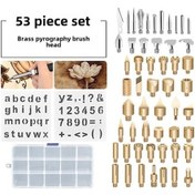 Resim Besthome1 53 Adet Kalebik Baskı Oyma Seti, Dayanıklı Elektrikli Harçlık Uçlarıyla Sanatsal Tasarımlar 