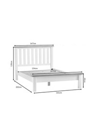 Resim Masifart_Mobilya Masifart Soho 160 Cm Karyola Çift Kişilik 