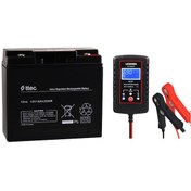 Resim 12v 18ah Akü Ve Şarj Aleti 2 Amper Ucomen 