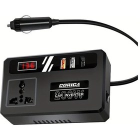 Resim Cordial Dijital Ekranlı Çok Fonksiyonlu Araç Şarj Cihazı Hızlı Şarj Universal 1 Adet Dayanıklı 