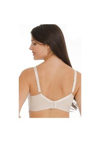 Resim Parlingerie Hamile Emzirme Sütyeni Dantelli Kapsız Ten Ten Rengi 