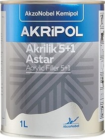 Resim Akzo 5+1 Akrilik Astar Açık Gri Gl 