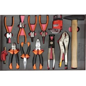 Resim Dorf 12 Parça Pense Seti Evalı Takım Arabası İçin Dolu Eva 48,5 X 35,5 Cm 