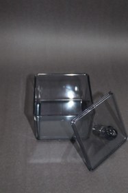 Resim Onay Store Şeffaf Kare Pamukluk Ve Kulak Çubuğu Kutusu 