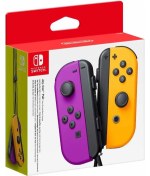 Resim Nintendo Switch Joy-Con Controller Mor Turuncu 2'li 