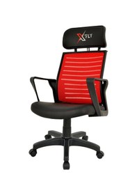 Resim Xfly Plastik Ayaklı Oyuncu Koltuğu-Kırmızı File-2390C0545 