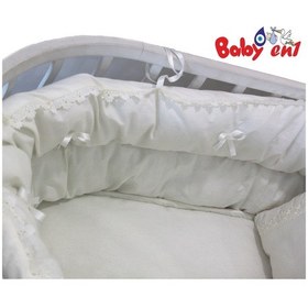 Resim Babyen1 Sepet Beşik Pufidik Yan Koruma %100 Pamuk 