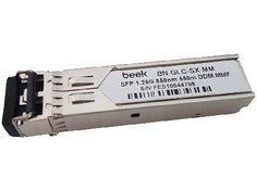 Resim BN-GLC-SX-MM Beek 1000Base-SX (LC/550m/850nm/Multi-Mode) SFP Modül, 1.25Gb/s, Cisco, Extreme, NORTEL, ZTE, Huawei, Alcatel, ZyXEL, Netgear, AVAYA, Juniper, Linksys, Enterasys ürünleriyle uyumlu 
