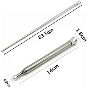 Resim Buffer Teleskopik Ateş Başlatıcı Outdoor Üfleme Borusu 63 Cm Çok Renkli 