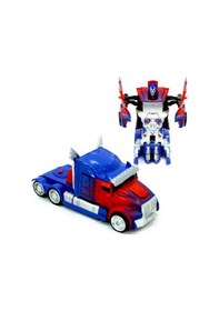 Resim Transformes Robota Dönüşen Araba Mavi 