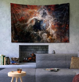 Resim James Webb Kozmik Tarantula Duvar Örtüsü - 100 cm x 135 cm 