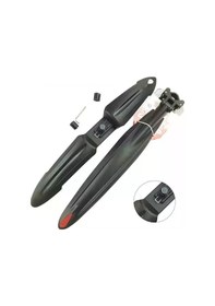 Resim 26 27.5 29 Jant Tak-Çıkar Ön-Arka Bisiklet Çamurluk Siyah 