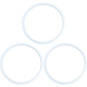 Resim 5 ve 6 Litre Düdüklü Tencereler Için 3pcs Silikon Contalar Dayanıklı Isıya Dayanıklı Yedek Contalar Bulaşık Makinesinde Güvenli (Yurt Dışından) 