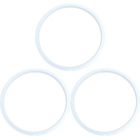 Resim 5 ve 6 Litre Düdüklü Tencereler Için 3pcs Silikon Contalar Dayanıklı Isıya Dayanıklı Yedek Contalar Bulaşık Makinesinde Güvenli (Yurt Dışından) 