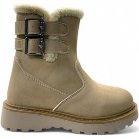 Resim Cool Buckle Kız Çocuk Bot Bej 