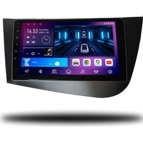 Resim Caros Seat Leon 2006-2012 Uyumlu Android Multimedya 1gb Ram 16gb Hafıza 9" 