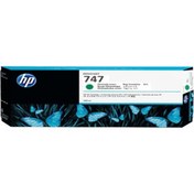 Resim HP P2V84A 747 Kromatik Desıgnjet Kartuş Yeşil 300 ML 