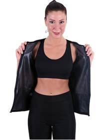 Resim Genel Markalar Icgiyimmoda Fermuarlı Kısa Kollu Terleten Sauna Eşofman Takımı 