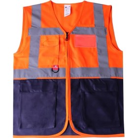 Resim Abisko Executive Reflektörlü İş Güvenliği Yeleği - Yüksek Görünürlüklü, Çok Cepli, Dayanıklı ve Fonksiyonel 