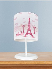 Resim Mekta Home Bebek Ve Çocuk Odası Eyfel Kule Desenli Abajur 